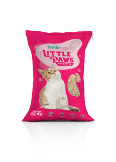 PETBROO LITTLE PAWS CAT LITTER 20kg